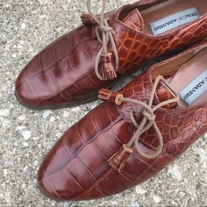 Stacy Adams Leather Oxfords 10-1/2